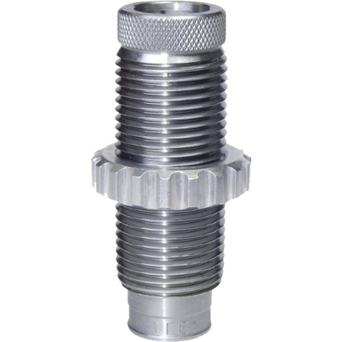 Le Lee Factory Crimp Die assure un maintien ferme de la balle, améliorant la précision et réduisant la variation de vitesse, idéal pour tous les presses de rechargement 7/8"-14.