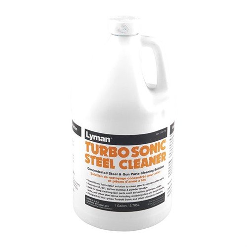 Il Turbo Sonic Power Pro è un pulitore ad ultrasuoni professionale con un serbatoio in acciaio inox riscaldato, progettato per una pulizia profonda e veloce di armi e metalli.