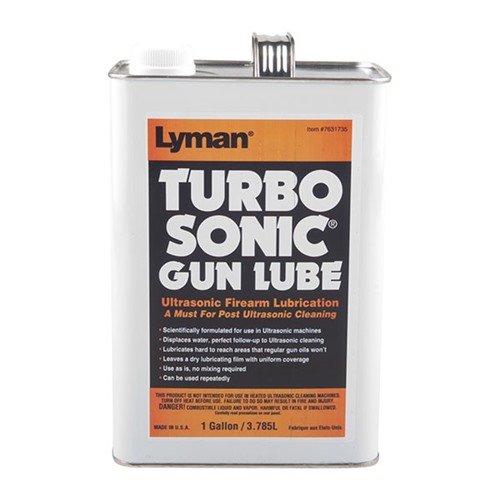 Der Turbo Sonic Power Pro reinigt und schmiert effizient mit einem grossen Edelstahlbehälter, 10 Transducern und einem praktischen Zubehörtank für Zeitersparnis.