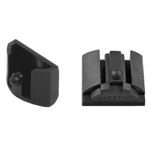 Das GHOST Grip Plug Kit für GEN 4 GLOCK schützt vor Schmutz, verbessert das Nachladen und erleichtert die Magazinentfernung bei Störungen.