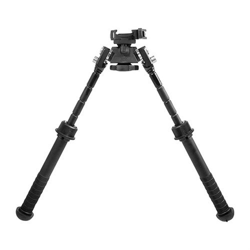 Der PSR Atlas Bipod bietet nicht rotierende Beine, 30° Vorbelastung, 5 Beinpositionen und ist aus robustem 6061-T6 und 7075-T6 Aluminium gefertigt.