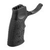 Il grip Daniel Defense per AR-15 offre una superficie di presa in overmolded per comfort e ritenzione superiori, con un design ergonomico e un grilletto integrato.