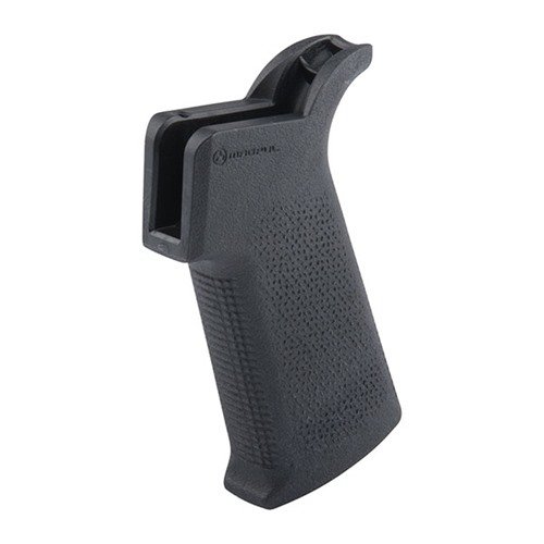 L'AR-15 MOE-SL Grip di MAGPUL offre un angolo di presa verticale ottimizzato, ergonomia eccellente e texture aggressiva per un controllo superiore dell'arma.