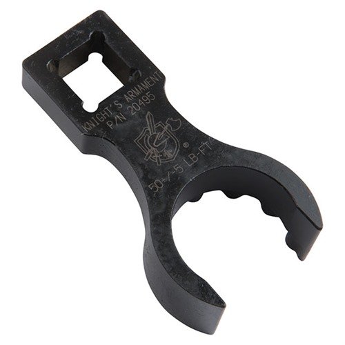 Der AR-15/M16 URX Barrel Nut Wrench aus Stahl ist perfekt zum Installieren und Entfernen von URX II, III und 3.1 Barrel Nuts, mit empfohlenem Drehmoment von 45-55 ft-lbs.