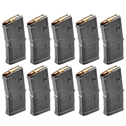 Il PMAG AR/M4 GEN M3 è un caricatore in polimero resistente, compatibile con AR15/M4, con capacità di 10 o 20 colpi e alimentazione affidabile.