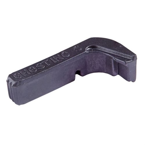 Der Ghost Tactical Extended Magazine Release für Gen 1-3 Glocks ermöglicht ein schnelles Wechseln der Magazine und verhindert durch die abgeschrägten Kanten das Hängenbleiben.