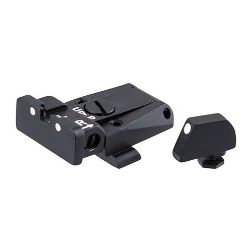 Verbessere deine Glock® mit dem L.P.A. Adjustable Sight Set: präzise micrometrische Anpassungen, robustes Design aus Stahl und alles, was du für die Montage brauchst!
