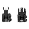 LWRC INTERNATIONAL AR-15  FLIP-UP SKIRMISH BUIS SIGHT SET BLACK