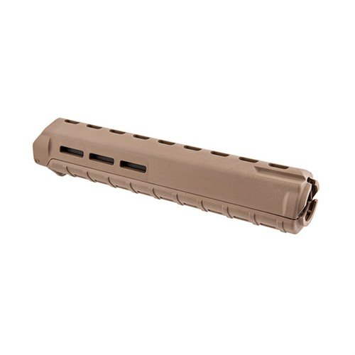 Le maniglie Magpul MOE M-LOK per AR-15/M16 offrono un design leggero e resistente con slot M-LOK per accessori, garantendo versatilità e personalizzazione.
