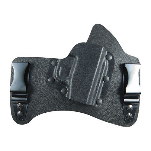 Der KINGTUK IWB Holster bietet dir perfekte Tarnung und sicheren Tragekomfort mit atmungsaktivem Leder und einem robusten Kydex®-Holsterfach.