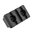 MIDWEST INDUSTRIES M-LOK RAIL 3 SLOT PICATINNY ALUMINUM BLACK