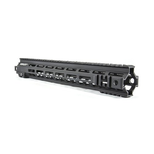 La Super Modular Rail MK4 M-LOK™ di Geissele è leggera e resistente, con sezioni picatinny integrate e slot M-LOK per accessori, mantenendo un'ottima dissipazione del calore.