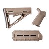 I set di mobili AR-15 MOE di MAGPUL offrono un aggiornamento facile e funzionale con stock MOE Mil-Spec, forend carabina e impugnatura, disponibili in vari colori.