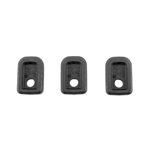 Die Magpul GL L-Plate passt auf die PMAG 17 GL9 und PMAG 15 GL9, ist aus robustem Polymer mit Gummiüberzug und erhöht nicht die Magazin-Kapazität.