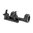 MIDWEST INDUSTRIES 30MM 1.5" 0 MOA QD CANTILEVER MOUNT, BLACK