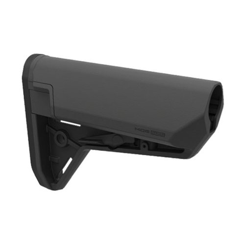 Der MOE SL-S Carbine Stock bietet eine schlanke Bauweise, wasserdichte Batteriefächer und verbesserten Wangenauflage für optimale Leistung und Komfort.