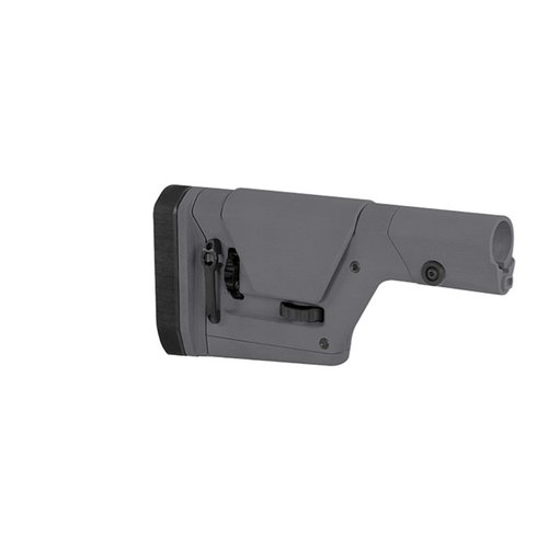 Il PRS GEN3 di MAGPUL è un calcio di precisione regolabile per AR15/M16 e AR10/SR25, con regolazioni senza attrezzi per lunghezza e altezza del poggiaguancia.