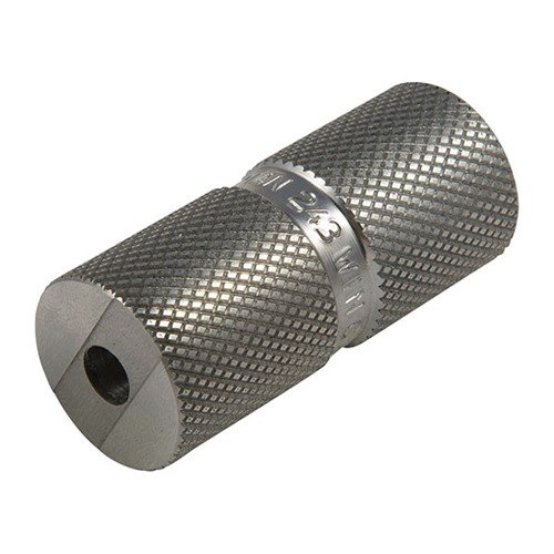 Mit dem Lyman Case Length/Headspace Gauge für .243 Win kannst du die Sicherheit und Genauigkeit deiner Gewehrpatronen einfach überprüfen und sicherstellen, dass die Headspace-Dimensionen stimmen.