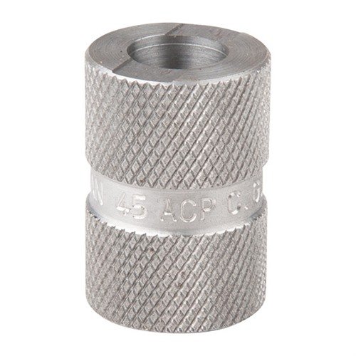 Die Lyman Pistol Maximum Cartridge Gauges ermöglichen dir eine präzise Überprüfung der kritischen Abmessungen deiner .45 ACP Munition für 100% Zuverlässigkeit.