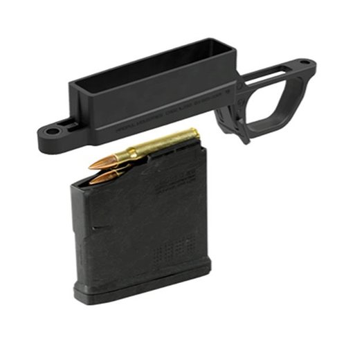 Das Magpul Bolt Action Magazine Well 700L Standard ist eine einfache, langlebige Lösung für dein Hunter 700L Gewehr, kompatibel mit AICS-Magazinen und ohne Gunsmithing.