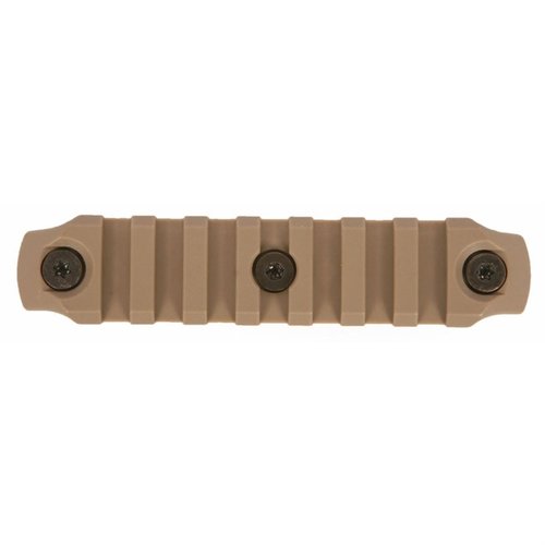 Le sezioni di rail KEYMOD Picatinny in Nylon sono leggere, resistenti e conformi agli standard Mil-Standard 1913, disponibili in diverse lunghezze.