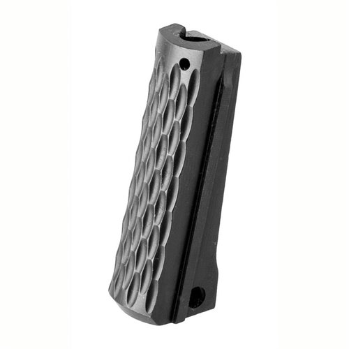 Das Fusion Pro-Series Mainspring Housing aus Stahl ist CNC-gefräst, schwarz beschichtet und passt perfekt zu 1911 Government und Commander Pistolen.