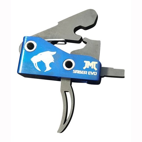 Der AR-15 SABER Drop In Single Stage Trigger bietet einen schnellen Reset, leichten Abzug und einfache Installation für verbesserte Genauigkeit und Reaktionszeit.