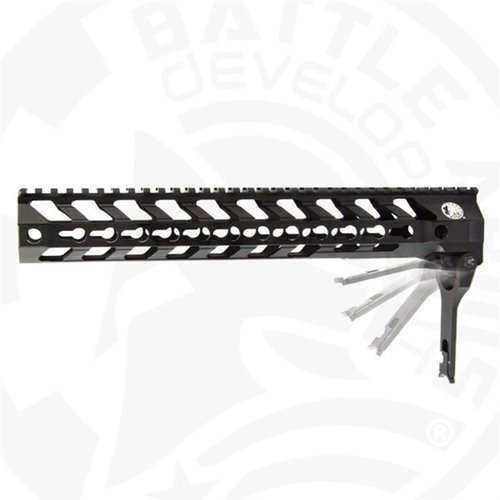 Il 556 SWITCH™ Rail – B.A.D Edition offre un design unico, un sistema di bloccaggio proprietario e un'ottima compatibilità con M-LOK e Keymod.