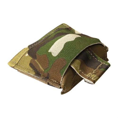 La Ten-Speed Dump Pouch di Blue Force Gear tiene fino a 10 caricatori AR-15, si ripiega in una tasca compatta e si monta facilmente su una cintura.