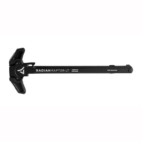 Der Radian Weapons Raptor-LT Charging Handle bietet dir eine robuste, funktionale Lösung aus 7075 Aluminium und ist voll ambidextrous für AR-15/M16.