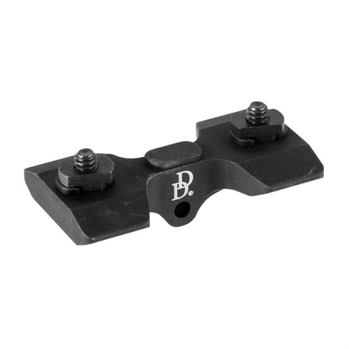 L'adattatore M-LOK per bipod di Daniel Defense è leggero, realizzato in alluminio 6061-T6, e consente un attacco sicuro per bipod con sling swivel stud.