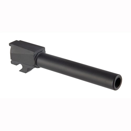 Les canons Brownells SIG P320 9mm sont en acier inoxydable, traités contre la corrosion, avec un pas de filetage de 1/2x28 et un rayage conventionnel pour des performances optimales.