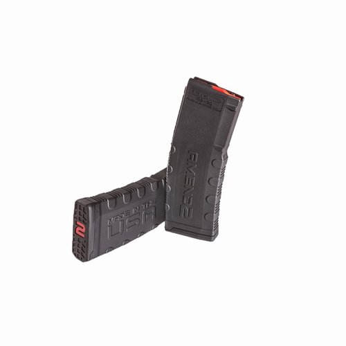 Das Amend2® 10-Schuss-Magazin aus robustem, leichtem Polymer bietet eine rutschfeste Grifffläche, einen Anti-Tilt-Follower und eine langlebige Edelstahlfeder.