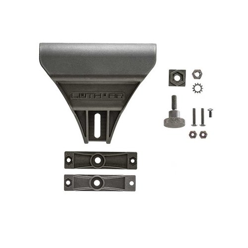 Die Luth-AR Cheek Plate Assembly für MBA-2 und MBA-4 bietet zusätzlichen Komfort und Anpassungsfähigkeit, ideal für präzises Zielen und verbesserten Halt.