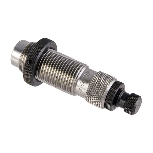 Il Redding Premium Handgun Expander Die offre un ingresso facilitato, una superficie di contatto uniforme per il proiettile e previene la raschiatura del piombo.