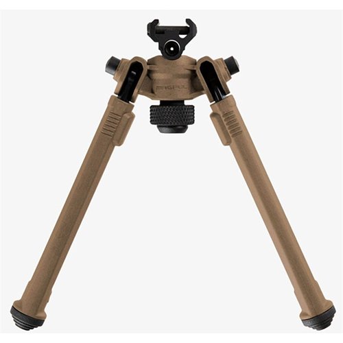 Der Magpul Bipod für 1913 Picatinny Rails bietet Stärke, Vielseitigkeit und ist extrem leicht mit nur 11 oz, perfekt für schnelle Anpassungen und stabile Schüsse.