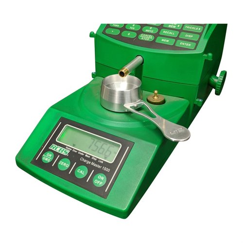 Entdecke den AREA 419 Billet Chargemaster Powder Cup: präzise, stabil und mit einem cleveren Design für optimale Nutzung deines Chargemaster 1500!