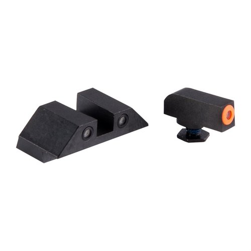 Les Perfect Dot Tritium Night Sights pour Glock® offrent une visibilité maximale de jour comme de nuit, avec un design robuste et des points d'acquisition rapides.