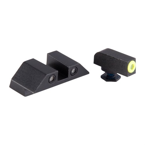 Die Perfect Dot Tritium Nachtvisiere für Glock® bieten maximale Sichtbarkeit bei Tag und Nacht, sind extrem robust und einfach zu montieren.