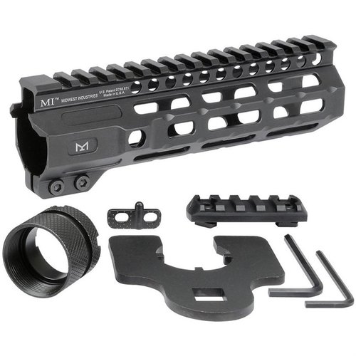 Il Combat M-LOK Free Float Handguard per AR-15 è realizzato in alluminio, offre attacchi M-LOK, una guida Picatinny continua e design anti-rotazione per slings.