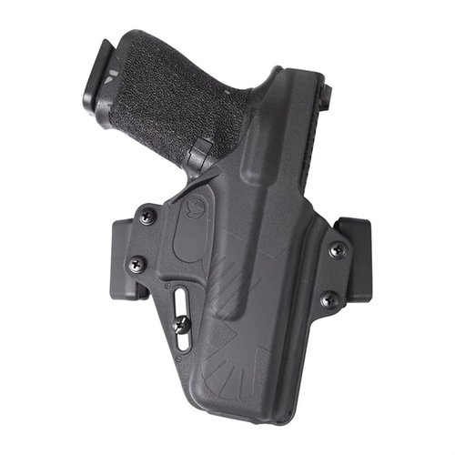 Il Perun Holster di Raven Concealment offre un design compatto e modulare, compatibilità con ottiche e una ritenzione innovativa per una massima sicurezza.