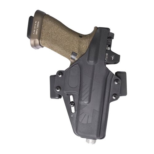 Der Raven Concealment Systems Perun Holster bietet maximalen Komfort und Versteckfähigkeit, ist modular, kompatibel mit Optiken und aus extrem haltbarem Polymer gefertigt.