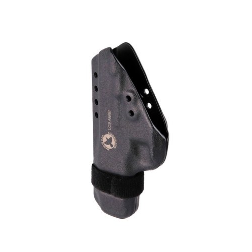 L'holster Morrigan IWB offre un profilo compatto, protezione completa, regolazione della ritenzione senza attrezzi e comfort per un trasporto sicuro e discreto.