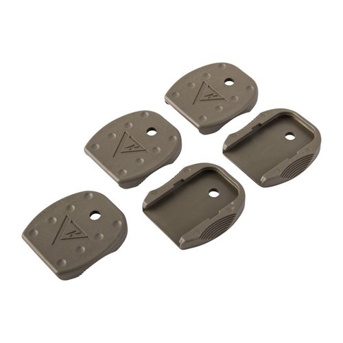 Die Vickers Tactical Floorplates bieten dir eine verbesserte Grifffläche für schnelles Magazinwechseln, sind robust und ideal für den Einsatz mit Handschuhen.