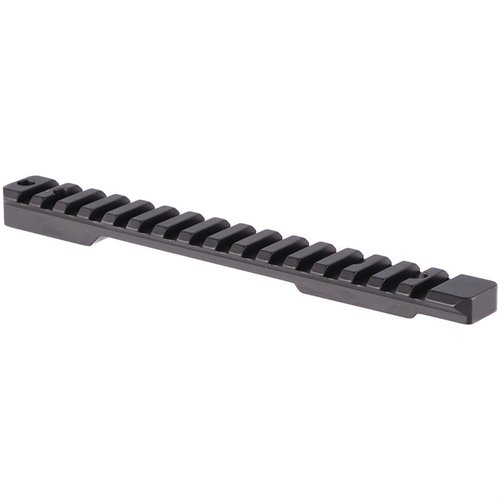 Die Talley Picatinny Base für Remington 700, 721, 722, 725, 40X ist leicht, aus Aluminium, in 0 oder 20 MOA erhältlich und bietet zahlreiche Montageschlitze.