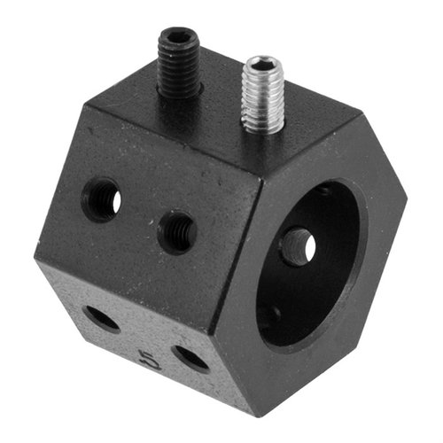 Der AR-15 HEX Triple Dimple Jig vereint 3 Jigs in einem Werkzeug, aus 1045 Carbonstahl gefertigt, wärmebehandelt und mit schwarzer Zinkbeschichtung für höchste Präzision.