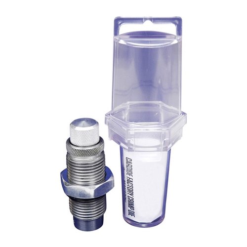 I dies di crimpatura in carburo LEE Precision per pistole 9mm garantiscono una camera affidabile, crimp regolabile e senza necessità di lubrificazione.