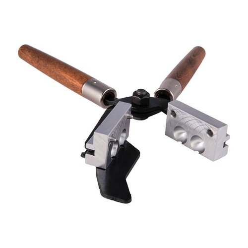 I stampi per palle tonde Lee Precision 0.390" offrono un taglio tangenziale per eliminare il nib, includono manici e piastra per sprue per una facilità d'uso.
