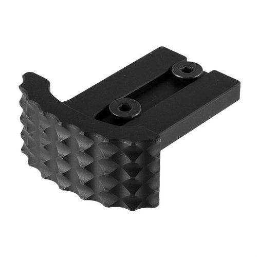 Der Area 419 Arcalock Barricade Stop No Clamp bietet ultimativen Halt mit seinen Zähnen, passt zur ATLAS Bipod und kann als Stand-alone verwendet werden.