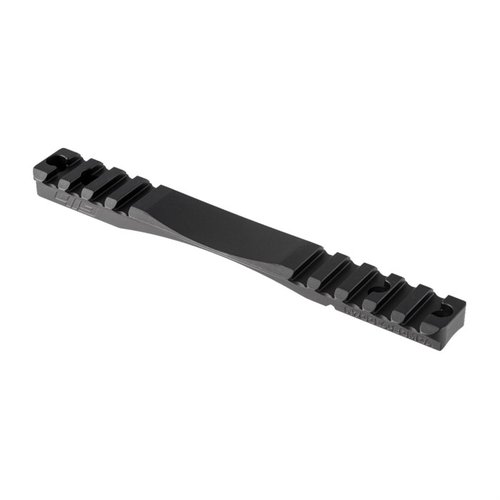 Il Remington 700 Long Action Improved Scope Rail offre una costruzione in alluminio 7075, compatibilità con viti #6 e #8, e design ARC Top per un look unico.